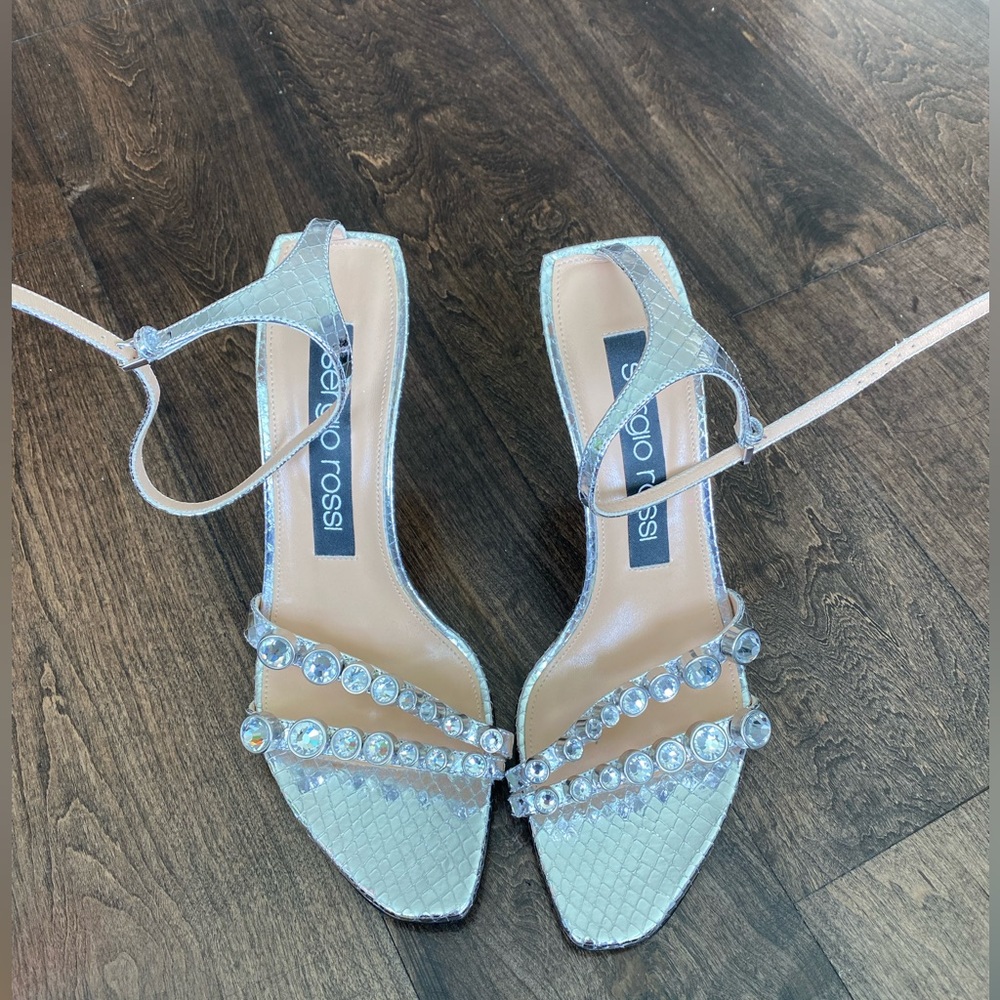 Sergio Rossi crystal heels